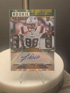 2024 Panini Contenders JAHEIM BELL Rookie Ticket Variation Auto RC #154 - Bild 1 von 2
