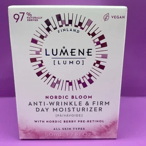 Lumene Nordic Bloom Anti-Wrinkle & Firm Day Moisturizer For All Skin Types 1.7oz - Picture 1 of 16