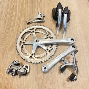 CAMPAGNOLO MIRAGE 8 SP GROUPSET Vintage Road Bike 170mm Cranks Brake Derailleurs - Picture 1 of 11