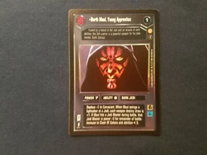 Star Wars CCG Reflections III AI URF Lámina Ultra Rara Darth Maul Joven Aprendiz - Imagen 1 de 2