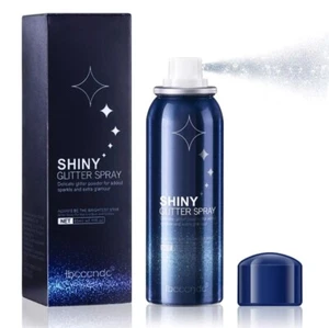 Shiny Body GLITTER SPRAY 11fl 60ml for FACE Highlighter Shimmer HAIR Ibcccndc ® - Picture 1 of 9