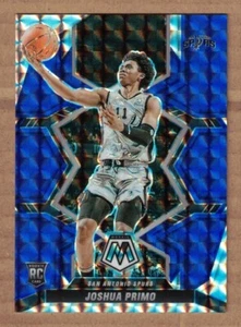 JOSHUA PRIMO RC 2021-22 Panini Mosaic Blue Mosaic Prizm Rookie Card /99 #204 - Picture 1 of 2