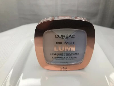 L'Oreal C302 ICE True Match Lumi Powder Glow Illuminator Blush& Highlight SEALED - Image 1 of 4