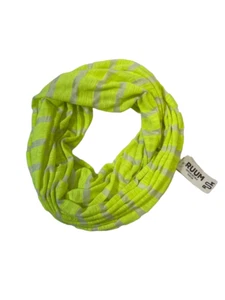 Ruum Girl's Fashionable Infinity Scarf- Shocking Lime, One Size - Picture 1 of 5