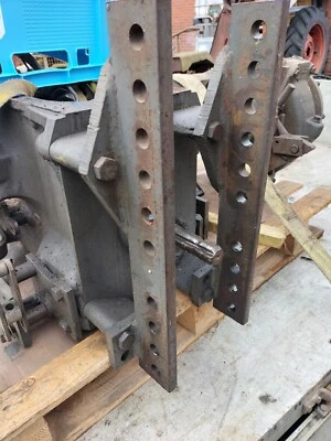 Fendt Farmer 105 LS Getriebe Anbauplatten Zugmaul - Bild 1 von 4