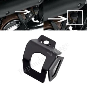 Black Aluminum Protective Cover Rear Brake Pump Oil Cup For Harley Sportster S - Picture 1 of 8