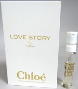 Chloe Love Story Perfume Parfum EDP Spray Vial .04 oz Floral Citrus Musk Scent - Picture 1 of 3