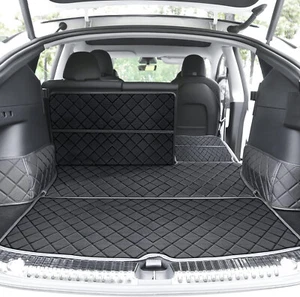 Forro de carga impermeable para mascotas ajuste personalizado para maletero y asiento trasero Tesla Modelo Y - Imagen 1 de 8
