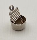 Vintage Sterling Silver Washboard in a Bucket Charm