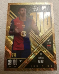 Match Attax Extra 24/25 - Lamine YAMAL - 100 Club 339 - Barcelona - Zdjęcie 1 z 1