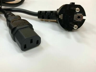 EU Euro European Monitor Computer Power Cord LP-33 LS-60 10A 250V 6ft - Image 1 of 2