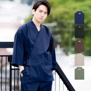 Japanese SAMUE Traditional Relaxing Work Clothing Zen Buddhist Monk Cloth 5color - Picture 1 of 36