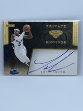 JOSH SMITH 2011 PANINI PRIVATE SIGNINGS AUTOGRAPH ATLANTA HAWKS