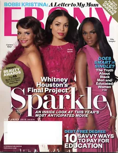 EBONY Magazine September 2012 Carmen Ejogo Jordin Sparks Tika Sumpter Sparkle - Picture 1 of 3