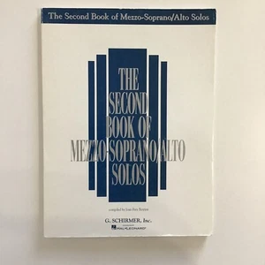 Hal Leonard The Second Book of Mezzo-Soprano/Alto Solos + 2 Accompaniment CDs - Picture 1 of 5