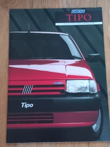 1989 Fiat Tipo UK Market Sales Catalogue MINT - Picture 1 of 1
