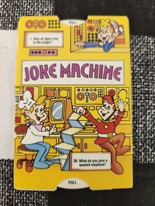 Vtg 1987 Kelloggs Rice Krispies Cereal Toy Joke Machine Prize - Picture 1 of 16