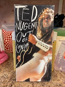 Ted Nugent Out of Control 2x cassette tape BOX SET w/ booklet Epic 1993 VG+ - Picture 1 of 3