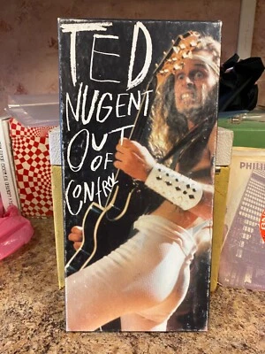 Ted Nugent Out of Control 2x cassette tape BOX SET w/ booklet Epic 1993 VG+ - Image 1 of 3