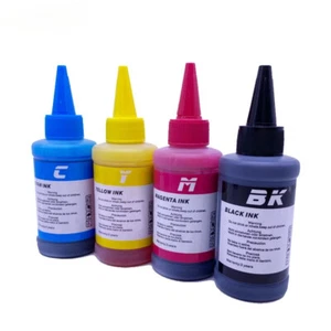 Atrament pigmentowy 4 * 100 ml do HP 932 933 950-957 711 960 8100 8600 7610 7510 T120 T520 - Zdjęcie 1 z 5