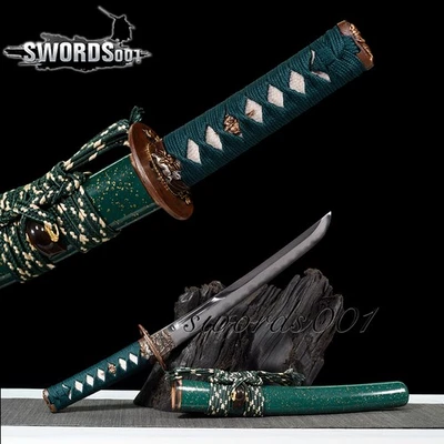 Espada Samurai Japonesa Afilada Superior Tanto Arcilla Templada Hoja Unokubitsukuri Foto 1 de 4