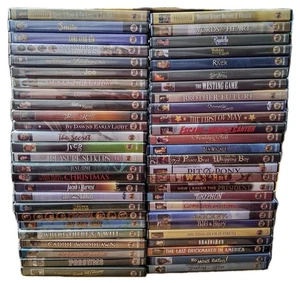 Feature Films For Families DVD Lot 54 Christian Religion Family Moral Values NEW - Foto 1 di 14