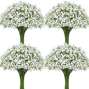 30 Pcs Babys Breath Artificial Flowers, Baby Breath Flowers Artificial Bulk, ... - Picture 1 of 7