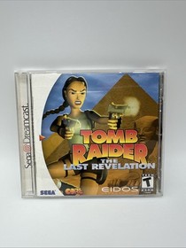 Tomb Raider The Last Revelation Sega Dreamcast Reg Card CIB
