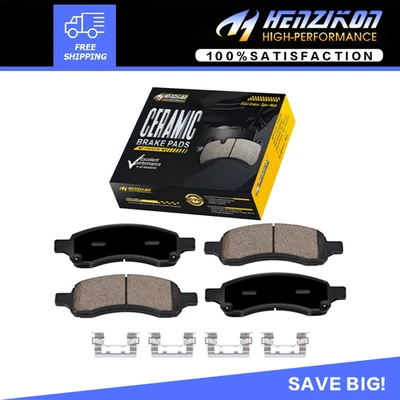 Pastillas de freno delanteras de cerámica para Saturn Outlook 2007-2010 GMC Acadia 07-2016 P-1169 Foto 1 de 4