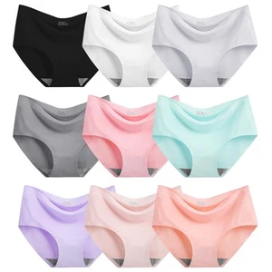 Girls Underwear Seamless Full Coverage Girl Panties No Show Teen Girls Pantie... - Picture 1 of 6