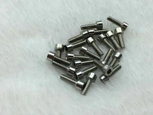 20PCS M2 x 6mm Steel Hex Socket Head Screw for 1/10 1.9 Inch Beadlock Wheel Rim - Picture 1 of 1
