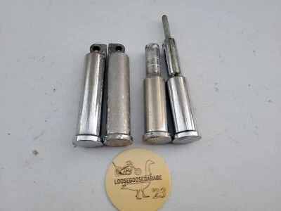 4x Harley Davidson estriberas Billet aluminio estilo JB picadora Bobber Dyna Foto 1 de 4