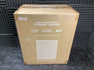 Asus Prime AP201 MicroATX Case AP201 WHT MESH - Image 1 of 4