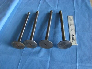 Mack AB TT AL Exhaust Valve Set 4 each 1916-1928 Slot stem - Picture 1 of 7