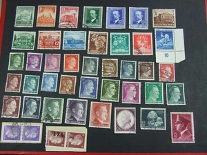 44 x Briefmarke, DR Deutsches Reich, Fundgrube - Bild 1 von 1