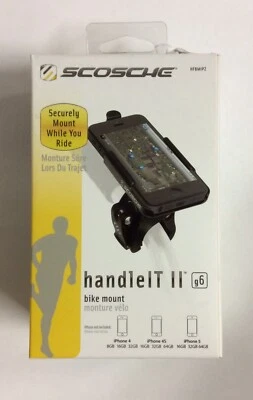 Soporte de bicicleta Scosche Handleit II g6 para iPhone 4, 4S y 5 Foto 1 de 4