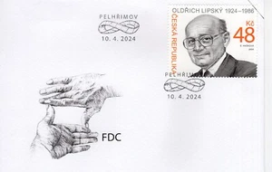 2024 Personalities - Lubomir Lipsky  FDC19419 - Picture 1 of 1