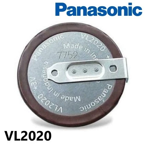 Panasonic VL2020 Rechargeable Battery for BMW Diamond Key Fob *See Info - Image 1 of 3