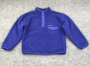 Gap Original Boys Arctic Fleece Kids Size Small Cobalt Blue Snap Button - Picture 1 of 14