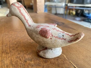 Antico animale vintage anatra COCHITI Laguna?PUEBLO CERAMICA FIGURA NATIVI AMERICANI - Foto 1 di 10
