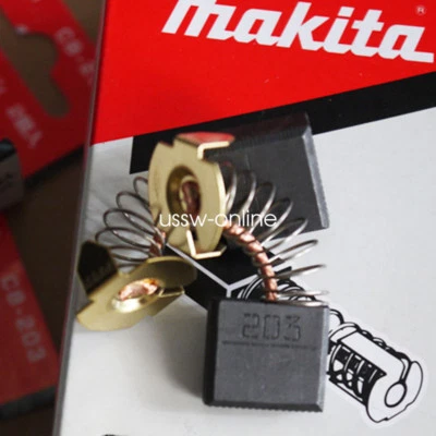 Escobillas de Carbón Original Makita 3612C para Motores KP312S CB203 191953-5 2030S Foto 1 de 3