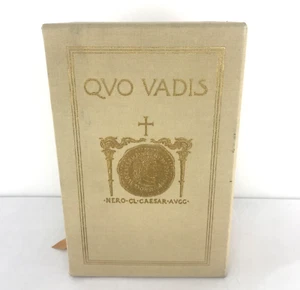 Henryk Sienkiewicz Quo Vadis: A Narrative of the Time of Nero. Deluxe Limited Ed - Picture 1 of 21