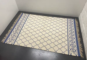 Luxury Cotton Rug Aztec Pattern Design 190 x 120 cm - Picture 1 of 3