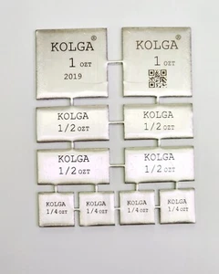 KOLGA 5 oz Doomsday Breakable Silver Bar - Rare Silver Bar - Picture 1 of 2