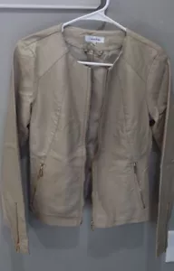 Calvin Klein Tan Blazer/Jacket for Women | Sz PS | New | - Picture 1 of 10
