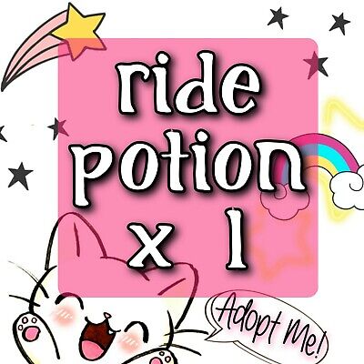 🌈 RIDE POTION X 1 💕 Adopt 🐕 Me ⭐ Compatible✨ • 0.99€