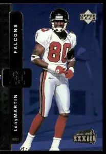 Tony Martin 1999 Upper Deck Super Bowl XXXIII #4 Atlanta Falcons - Picture 1 of 2