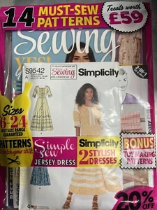 Love Sewing magazine #126 2023 Sizes 6-24. 14 Must-sew patterns. Simplicity +Toy - Picture 1 of 1
