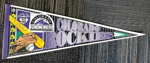 Colorado Rockies Wincraft Pennant 1990's - Picture 1 of 1