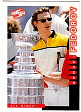 1997-98 SCORE #91 SERGEI FEDOROV Detroit Red Wings Hockey Card